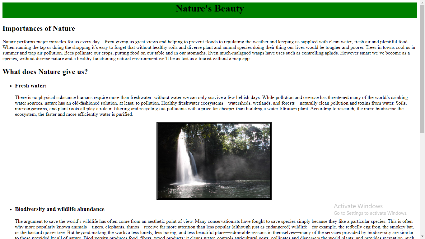 Nature Website scrnsht